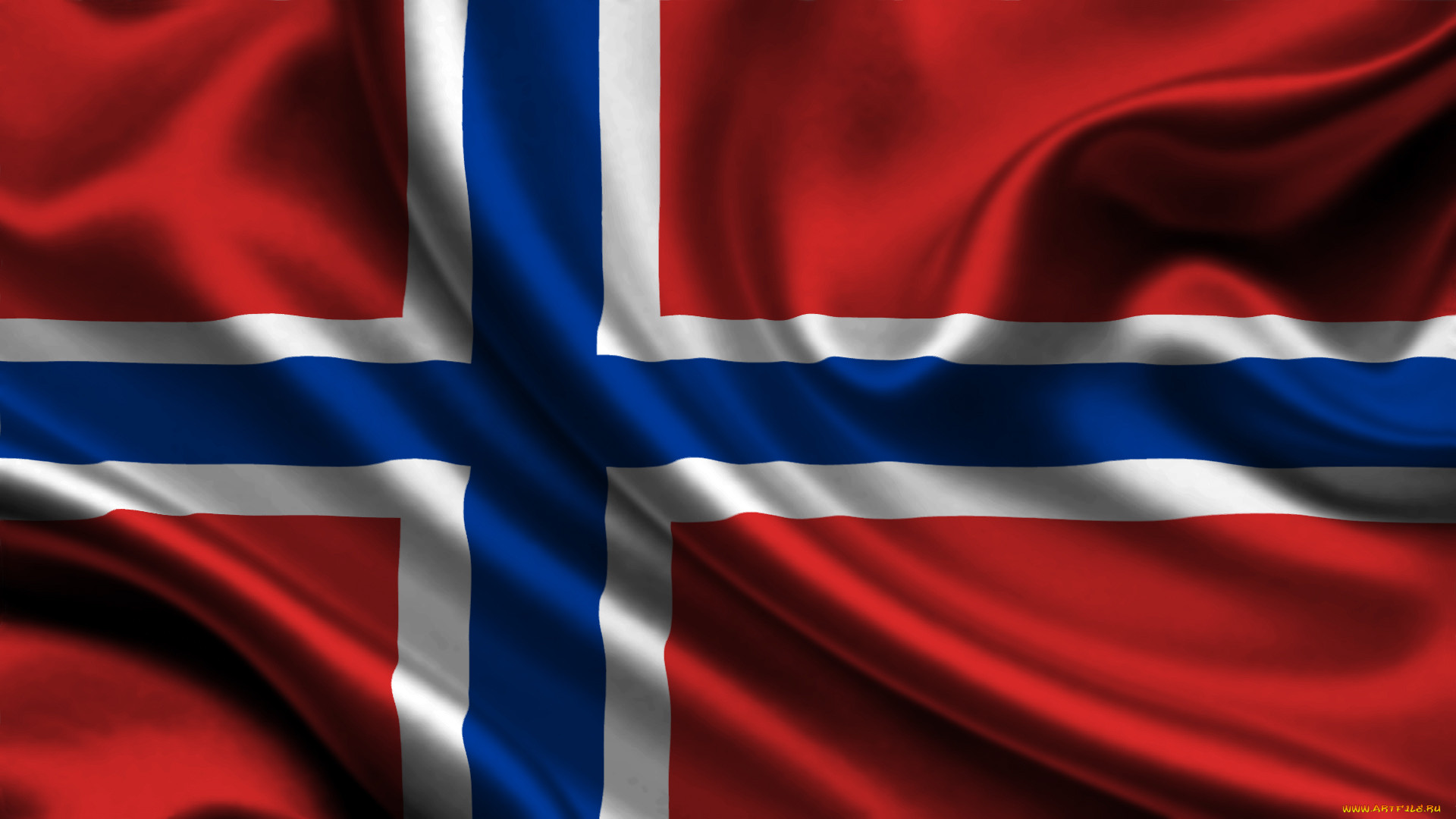 , , , norway, satin, flag, 
